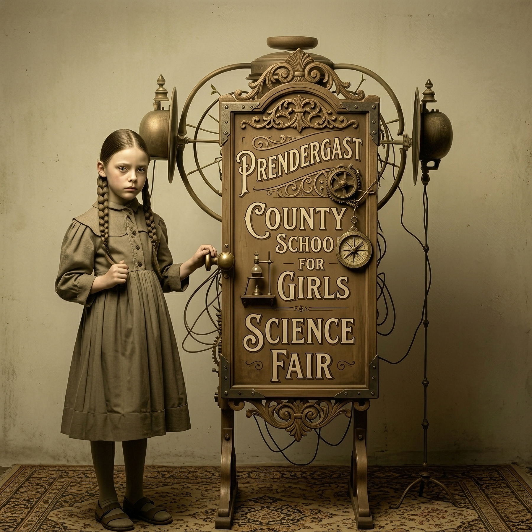 Pendagrast County School For Girls Science Fair — key art