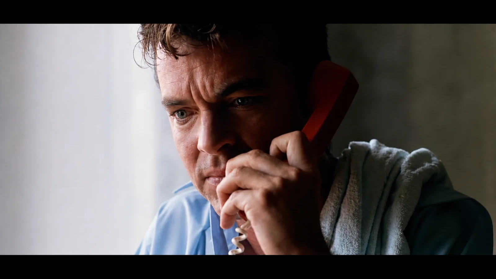 Jeffrey West on a phone call in Moscow